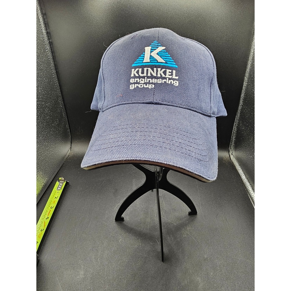 Sportsman Kunkel Engineering Group Navy Blue Adjustable Baseball Cap Hat Cotton